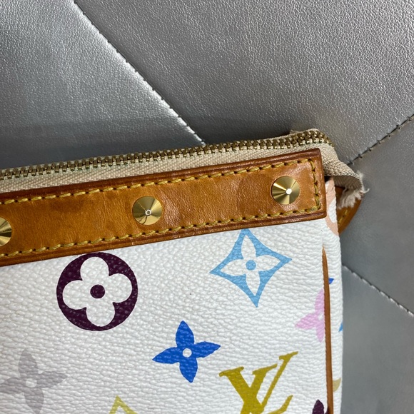 Louis vuitton vintage multi color pouchette - Picture 8 of 13
